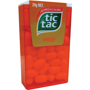 Tic Tac Orange Flavour Mints Confectionery 