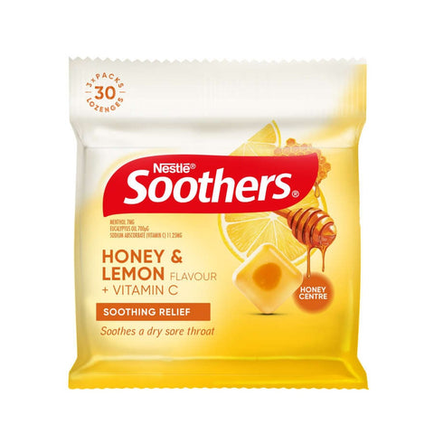 Nestle Soothers Lozenges Honey & Lemon