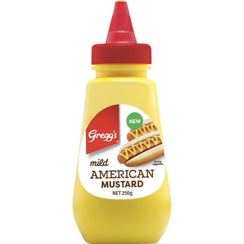 Gregg's Mild American Mustard 250g