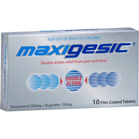 Maxigestic Paracetamol & Ibuprofen Tablets