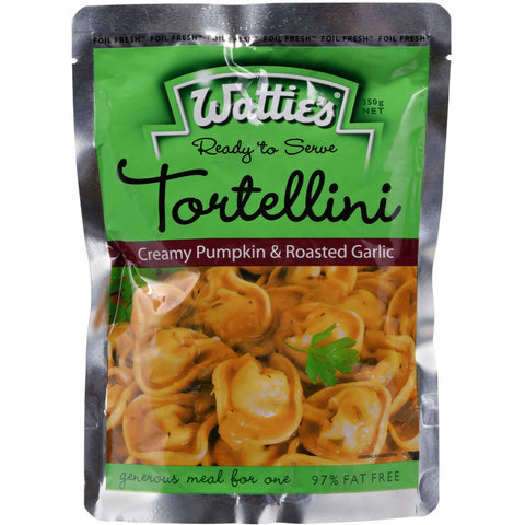 Watties Ready To Serve Prepacked Meal Pumpkin & Garlic Tortellini