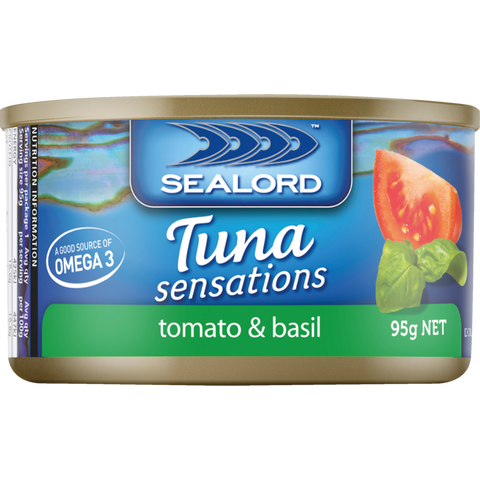 Sealord Tomato & Basil Tuna Sensations 95g