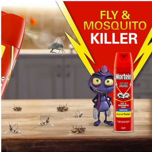 Mortein Ultra Low Allergenic Fly Spray 350g