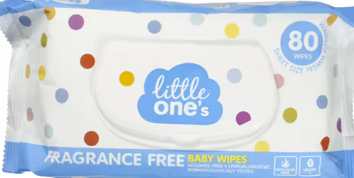 Little Ones Baby Wipes Unscented – Limitless Distribution Ltd