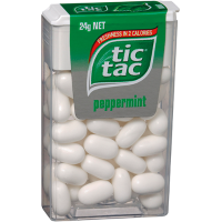Tic Tac Peppermint Mints Confectionery 