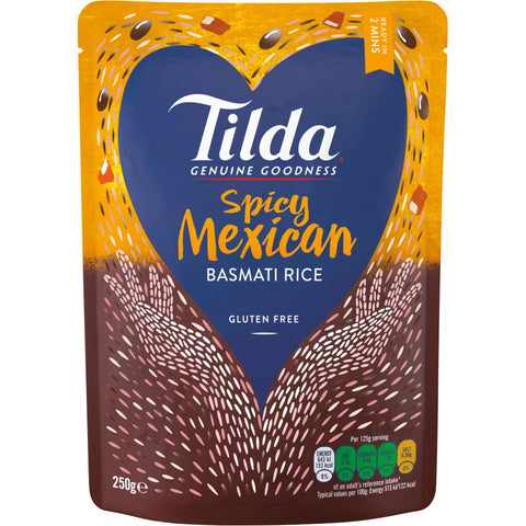 Tilda Basmati Rice Mexican Chilli & Bean