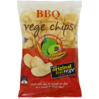 Wild Snack NZ BBQ Cassava Vege Chips