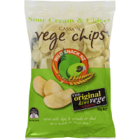 Wild Snack NZ Sour Cream & Chives Cassava Vege Chips