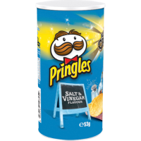 Pringles Salt & Vinegar Potato Chips 53g