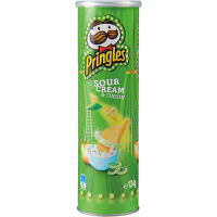 Pringles Sour Cream & Onion Potato Chips 134g