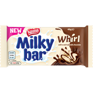 Nestle Milkybar Whirl Chocolate Bar 45G