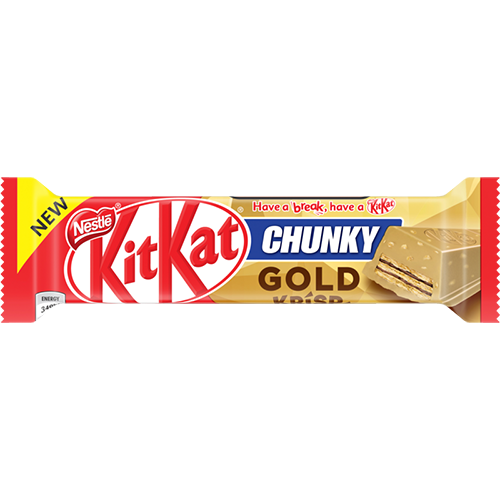 Nestle Kit Kat Chunky Gold Krisp Chocolate Bar 45G