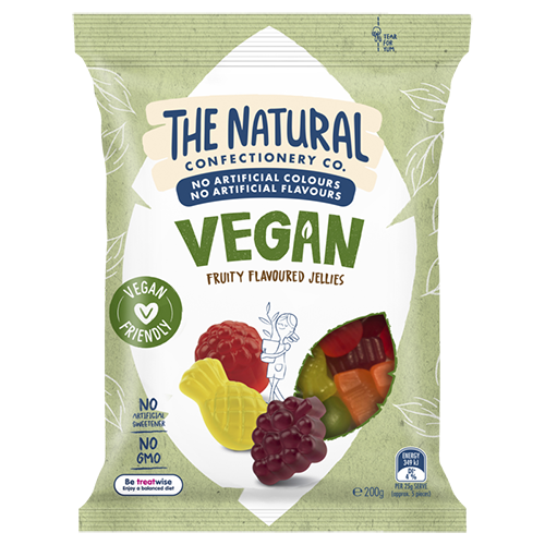 The Natural Confectionery Co. Vegan Fruit Mix 180G