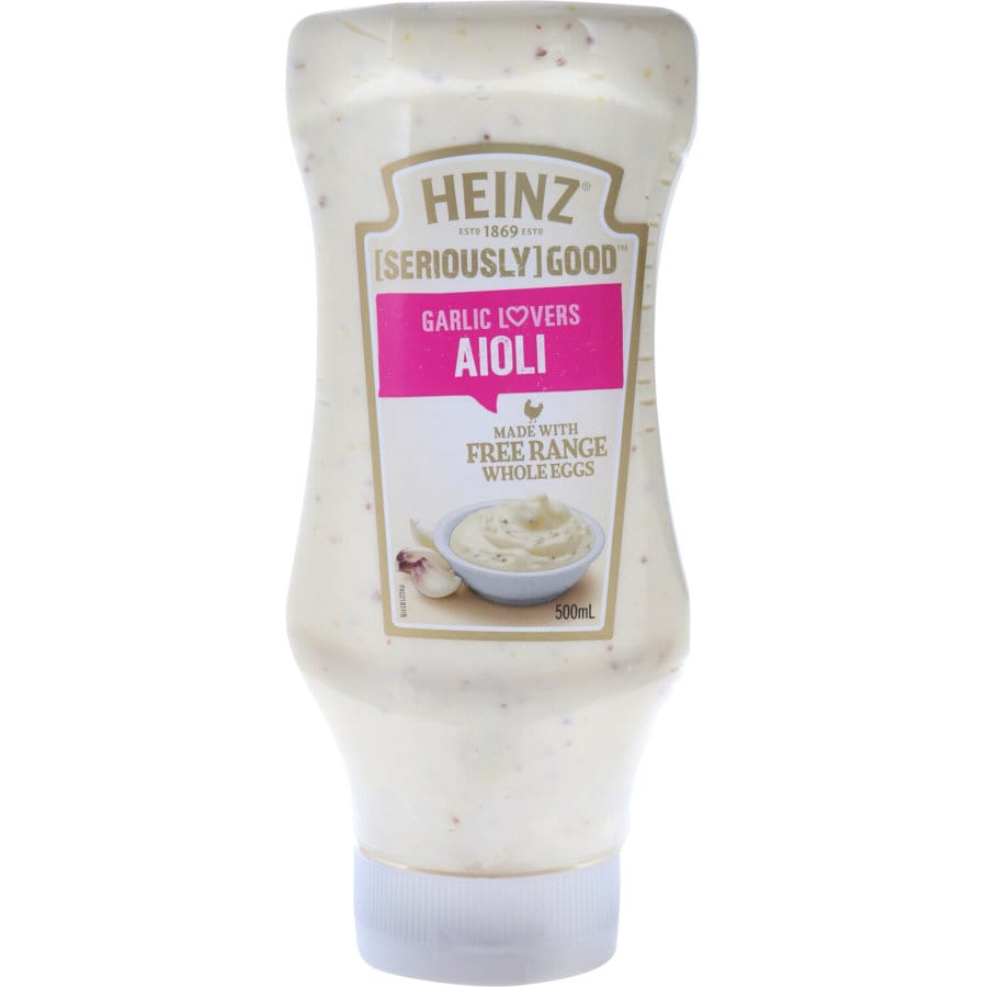 Heinz Seriously Good Aioli Garlic Lovers