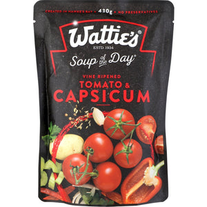 Watties Soup Of The Day Pouch Soup Vine Ripened Tomato & Capsicum