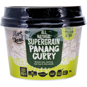 Hart & Soul Super Grain Prepacked Meal Vegetable Panang Curry