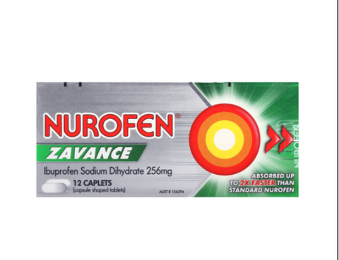 Nurofen Zavance 12pk Fast Caplets