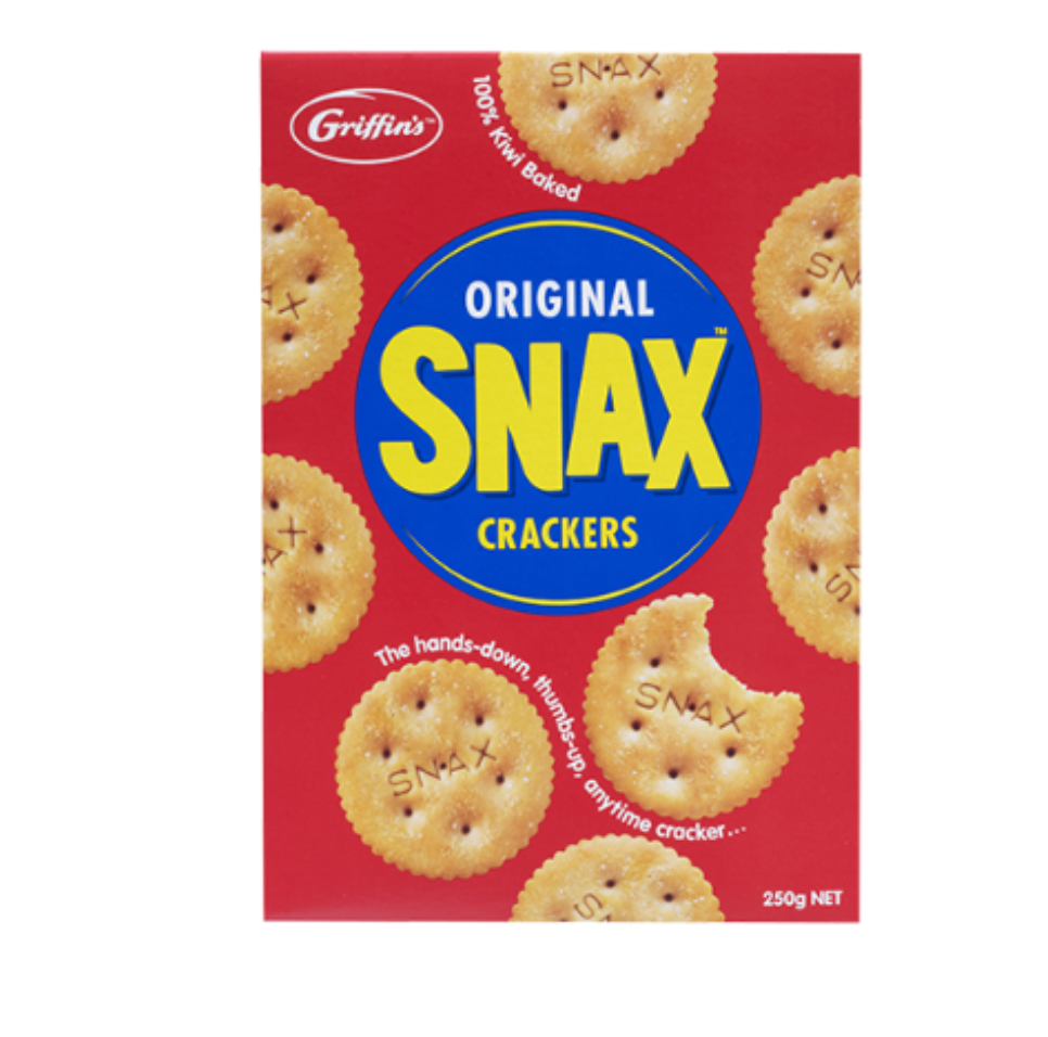 Griffin's Snax Crackers 250g
