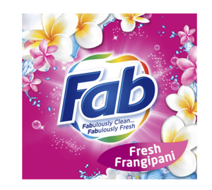Fab Front & Top Loader Fresh Frangipani Laundry Powder 1kg