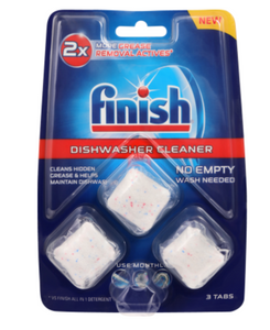 Finish Auto Dishwash Cleaner 3 Tabs 1ea