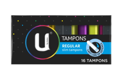 U By Kotex Regular Tampons 16pk
