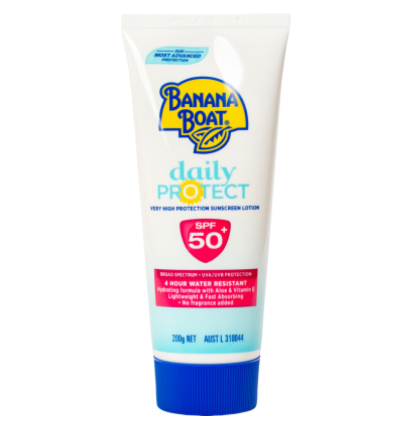 Banana Boat Daily Protect SPF50+ Sunscreen Lotion 200g