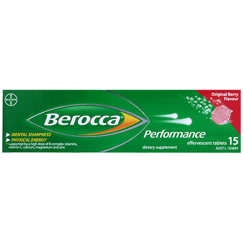 Berocca Performance Original Effervescent Tablets 15pk