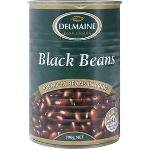 Delmaine Premium Beans Black In Brine
