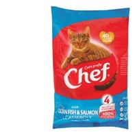 Chef Singles Cat Food Ocean Fish & Salmon 100G