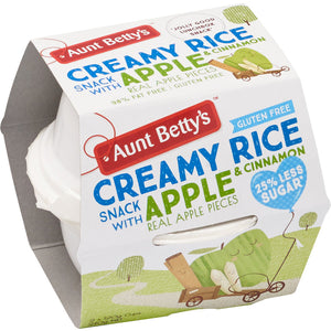 Aunt Bettys Creamed Rice Apple & Cinnamon 240G