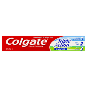 Colgate Triple Action Original Mint Toothpaste 110g