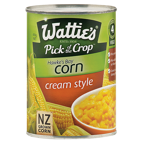 Watties Corn Cream Style 410g