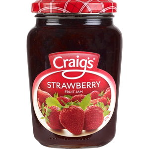 Craigs Strawberry jam 375g