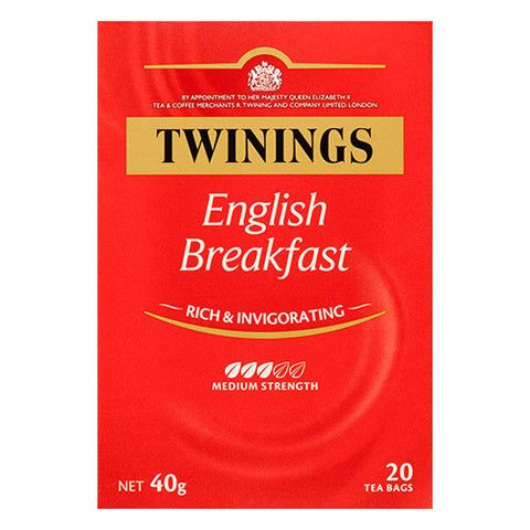 Twinings English Breakfast Tea Bags 20pk