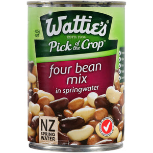 Wattie's Beans Four Bean Mix In Spring Water