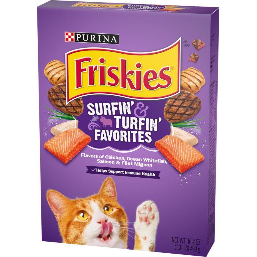 Friskies Dry Cat Food Surfin & Turfin Favourites