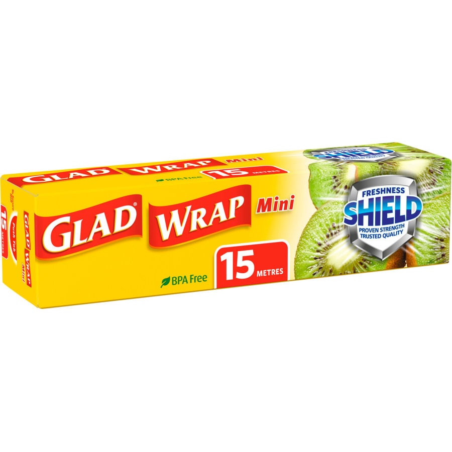 Glad Mini Wrap Cling Wrap 200mm Wide 15m