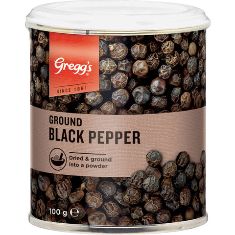 Greggs Pepper Ground Black