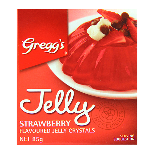 Gregg's Strawberry Jelly Crystals 85g
