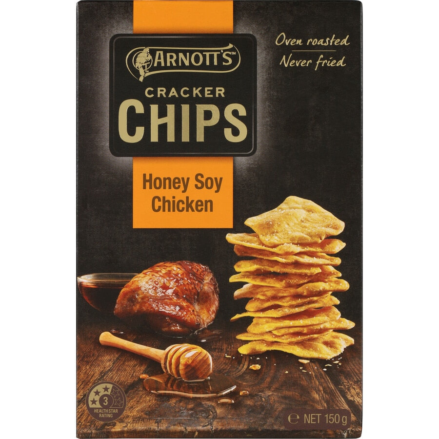 Arnotts Cracker Chips Honey Soy 