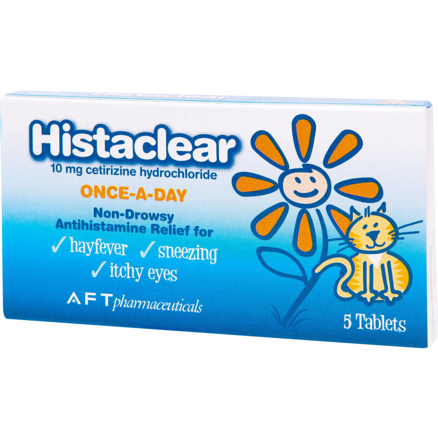 Histaclear Allergy Relief Hayfever Sneezing Itching Eye