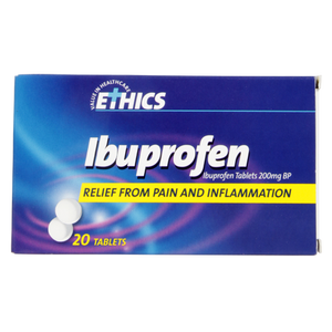 Ethics Ibuprofen 200mg Tablets 20ea