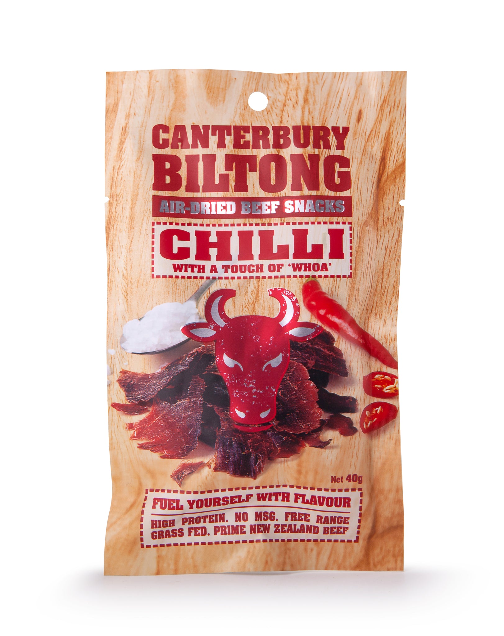 Canterbury Biltong 40g Chilli