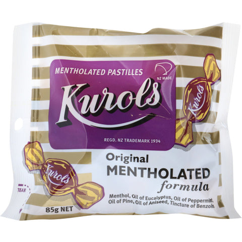 Kurols Lozenges Original Mentholated