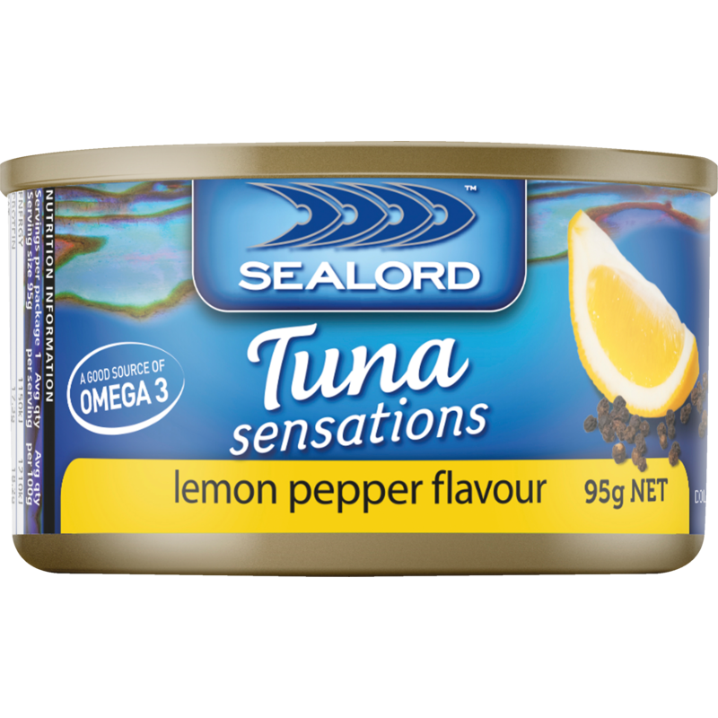 Sealord Lemon Pepper Tuna Sensations 95g