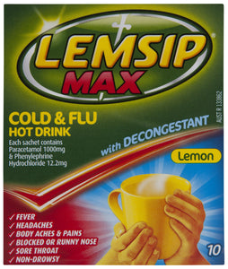 Lemsip Cold & Flu Sachets 12