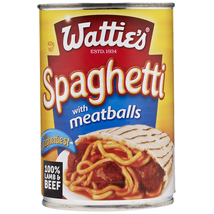 Watties Spaghetti with meat balls 420g