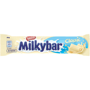 Nestle Milkybar Classic White Chocolate Bar 50G