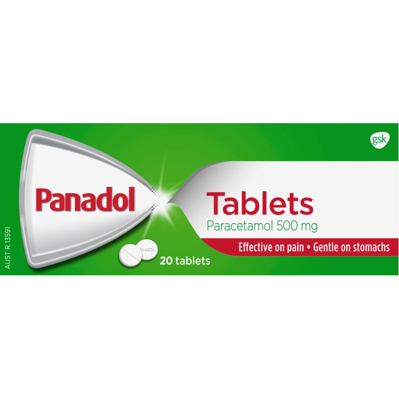 Panadol tablets 20s
