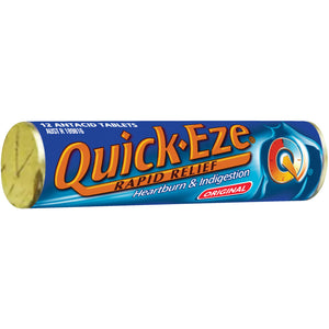 Quickeze Antacid 12 Tablets